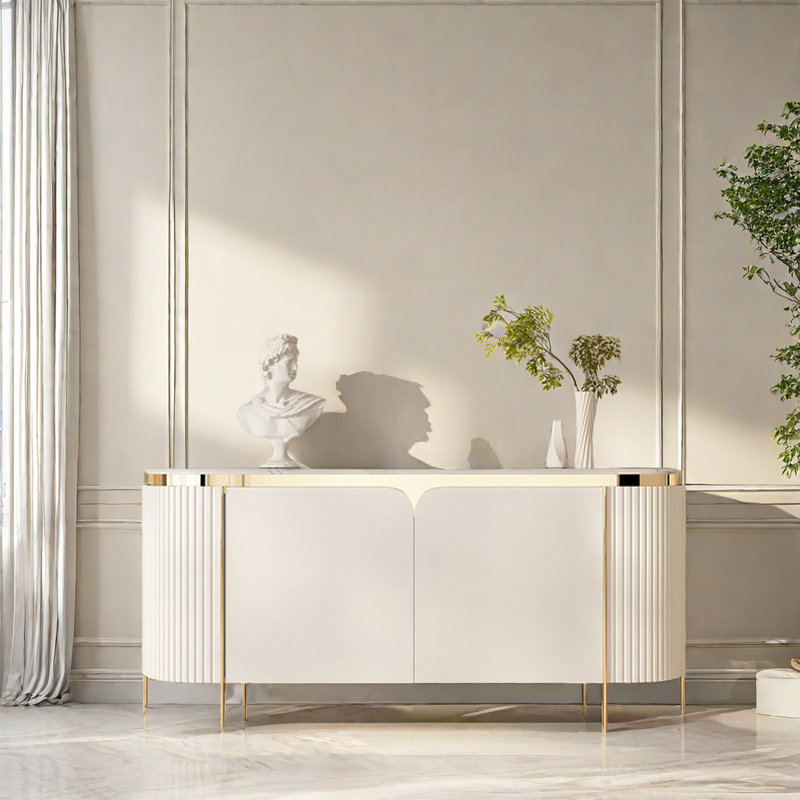 Marble accent cabinet discount